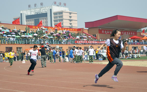 我院隆重召开2014年春季运动会