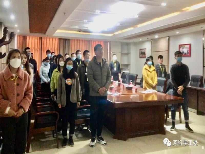 bat365正版唯一官网学管队伍召开第三周全体学管干部管理培训周会